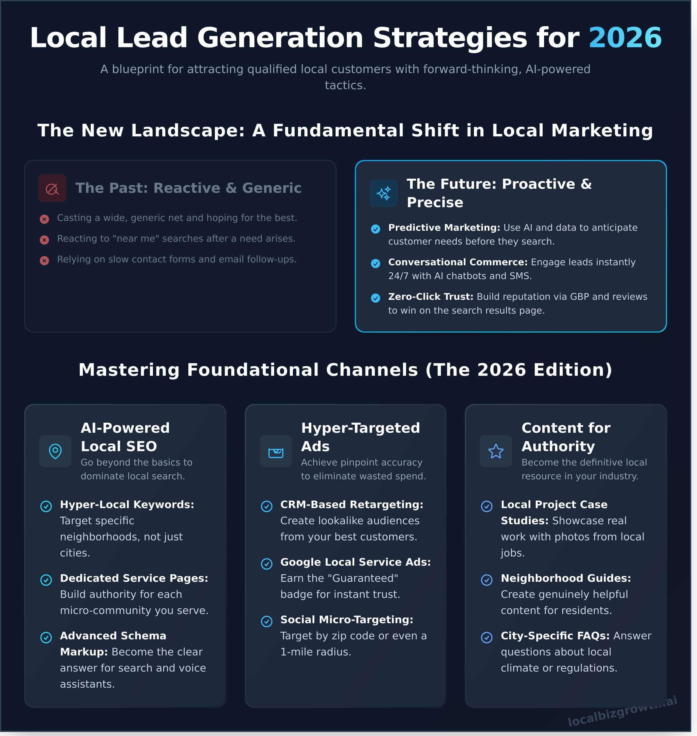 Local Lead Generation Strategies for 2026: The Ultimate Guide